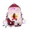 2022 new fashion Aphmau student schoolbag simple junior high school campus backpack light couple backpack 4 - Aphmau Store