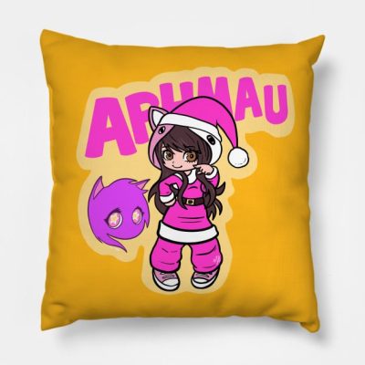 Christmas Aphmau Throw Pillow Official Aphmau Merch