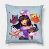 Aphmau Lover Throw Pillow Official Aphmau Merch