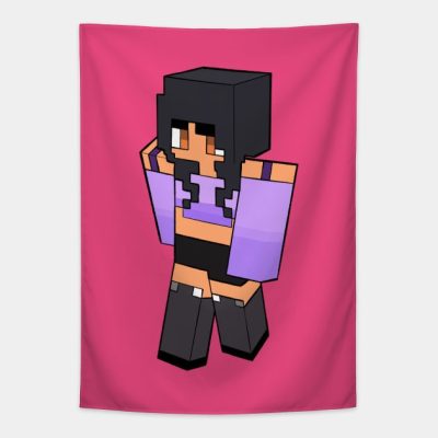 Mc Cartoon Girl Tapestry Official Aphmau Merch