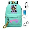 Aphmau anime female student school bag women s laptop backpack Usb school backpack 1 - Aphmau Store