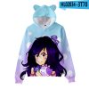 Hot Anime Aphmau Merch Hoodies 3D Print Kawaii Ears Hat Sweatshirts Boys Girls Hooded Kids Hip 2 - Aphmau Store