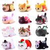 Meemeow Aphmau Plush Meemeows Food Cats Plushie Bunle Ahpmau French Fries Burger Pillow Plush Toys Kawaii 1 - Aphmau Store