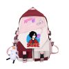 New female Korean casual student backpack junior high school student campus cute Aphmau large capacity schoolbag 4 - Aphmau Store