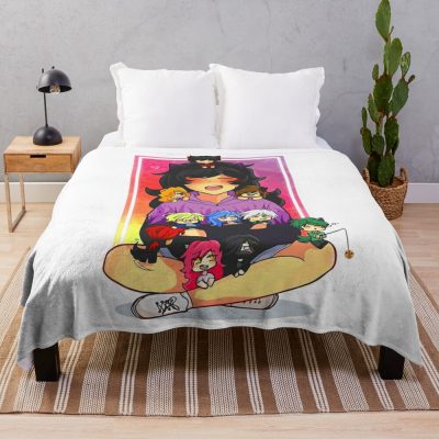 Aphmau Cute Girl Throw Blanket Official Aphmau Merch