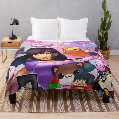 Aphmau Art Poster Classic Poster Throw Blanket Official Aphmau Merch