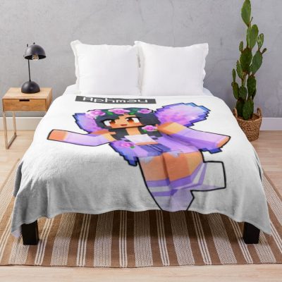 Aphmau Minecraft Throw Blanket Official Aphmau Merch