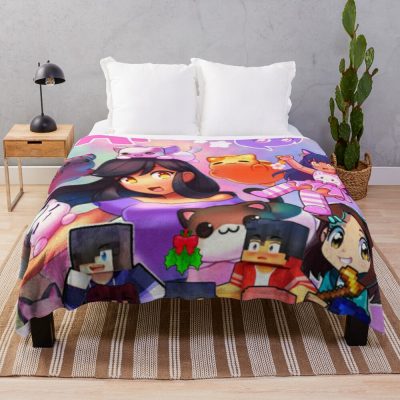 Aphmau - Cute Art Throw Blanket Official Aphmau Merch