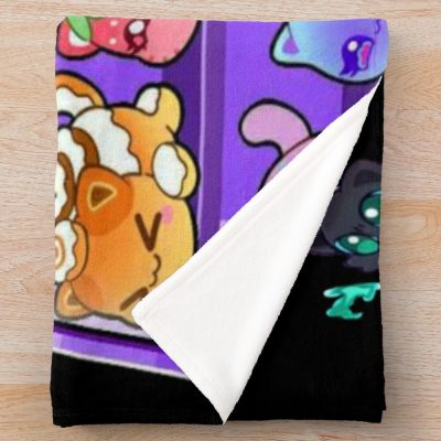 Aphmau Meow Plushies Anime Cats Throw Blanket Official Aphmau Merch