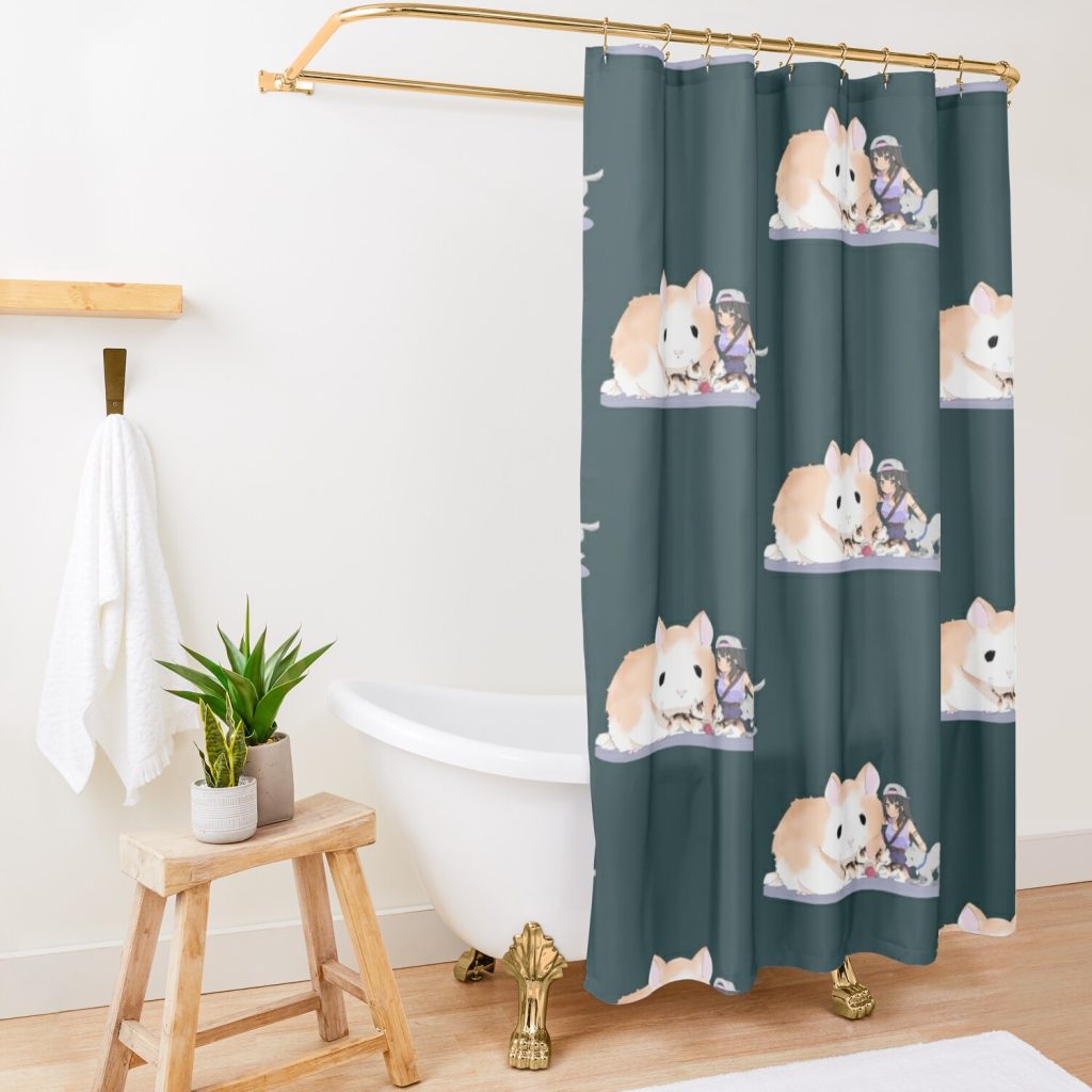 Aphmau Youtubefhehsdx3D8 Shower Curtain Official Aphmau Merch