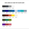 tank top color chart - Aphmau Store